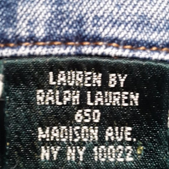 Lauren Ralph Lauren Straight Leg Jeans size 14P - Picture 4 of 11